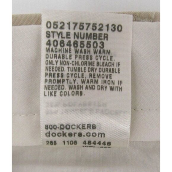 Dockers Premium Men’s 36x29 Khaki Pants Bundle – Pleated Relaxed Fit - Picture 13 of 16